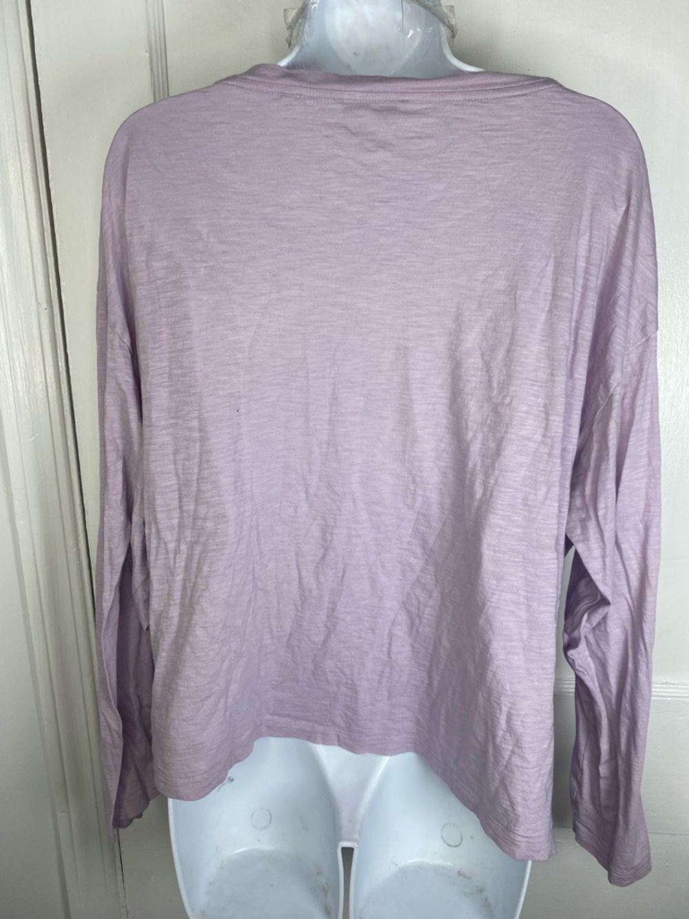 Vince 2X Pastel Lavender Crewneck Tee - Picture 4 of 5